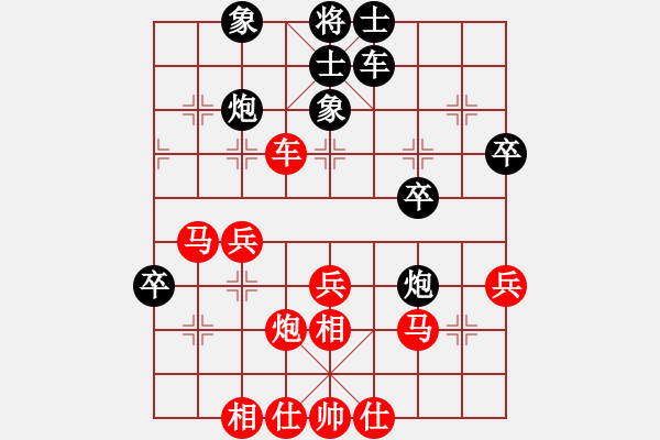 象棋棋譜圖片：烏金中槍劉(6星)-勝-心武閑仙(9星) - 步數(shù)：40 