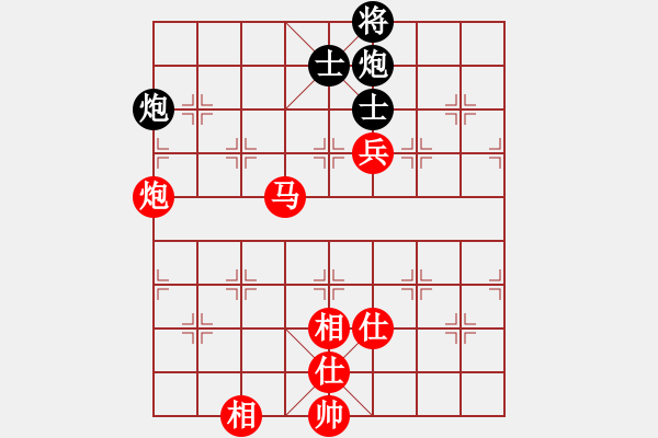 象棋棋譜圖片：豬堅強(6星)-勝-羞剎大師(8星) - 步數(shù)：159 