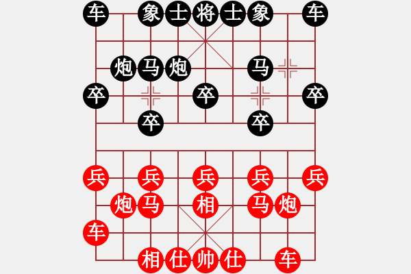 象棋棋譜圖片：飛象對(duì)過宮炮 zzbdwm勝 - 步數(shù)：10 