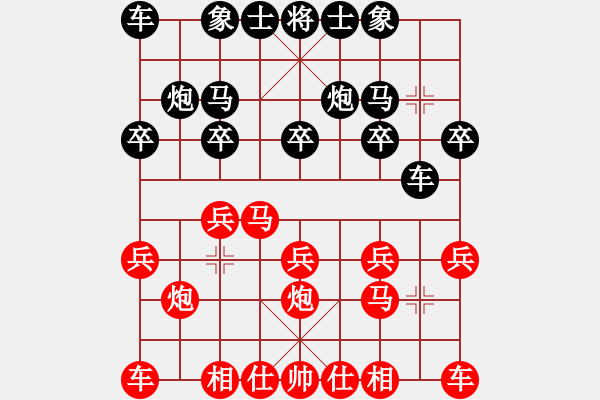 象棋棋譜圖片：時(shí)間輸？第九手車一平七 - 步數(shù)：10 