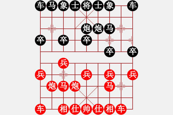 象棋棋譜圖片：臭棋人家ㄨ鴻鴻[1822250855] -VS- 臭棋人家ㄨ幸福[406793523] - 步數(shù)：10 