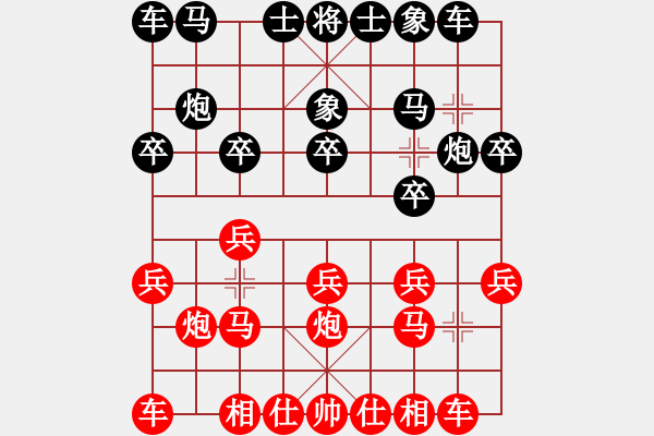 象棋棋譜圖片：神的寵兒(3段)-勝-京豫游俠(5段) - 步數(shù)：10 