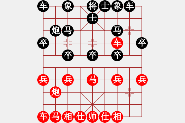 象棋棋谱图片：第八届华宇杯3张一男先负周涛 - 步数：20 