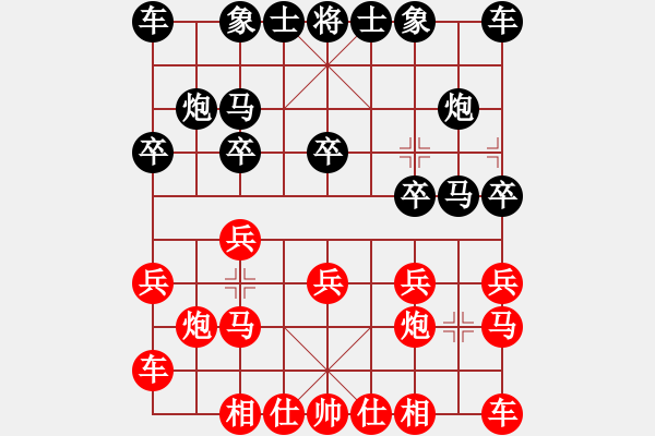 象棋棋譜圖片：魏辰書(月將)-負-tuannhi(5段) - 步數(shù)：10 