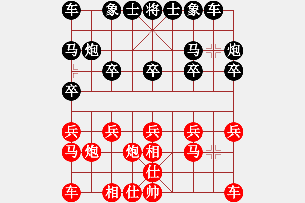 象棋棋譜圖片：覓知音001[紅] -VS- 蕉窗逸品1314[黑] - 步數(shù)：10 