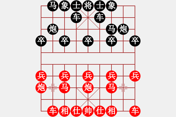 象棋棋譜圖片：658局 A03- 邊炮局-小蟲引擎23層(2679) 先勝 郭嘉(2200) - 步數(shù)：10 