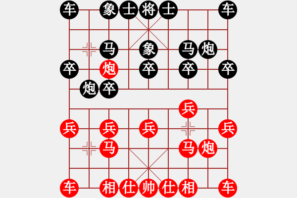 象棋棋譜圖片：天津市象棋隊(duì) 張通 和 山西金昌公司 趙順心 - 步數(shù)：10 