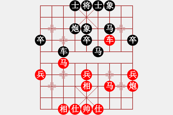 象棋棋譜圖片：xuxiaomen(9星)-負(fù)-小魚(yú)刀(9星) - 步數(shù)：40 