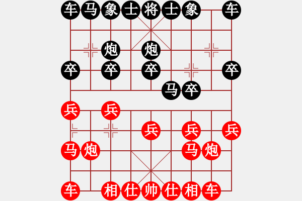 象棋棋譜圖片：陪你玩玩(北斗) 勝 國際老特(北斗) - 步數(shù)：10 