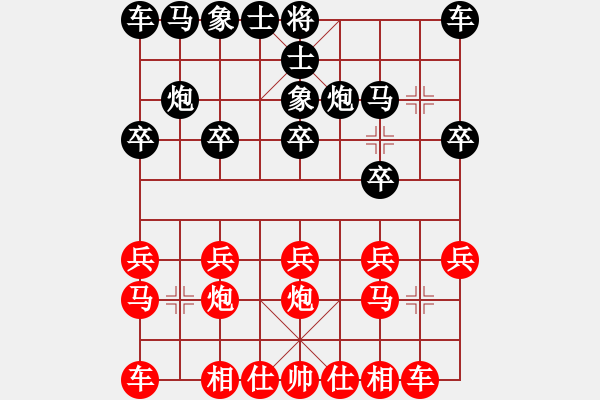 象棋棋譜圖片：風雨彩虹[1115788416] -VS- 棋友-魚鳥[575644877] - 步數(shù)：10 