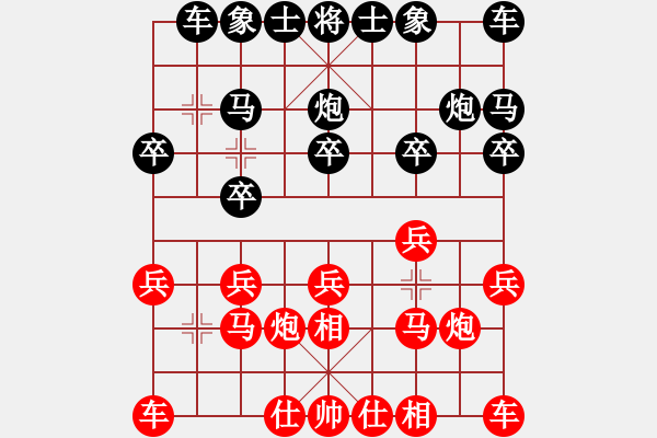 象棋棋譜圖片：世家爭(zhēng)霸王(6段)-負(fù)-霧海奇峰(5段) - 步數(shù)：10 