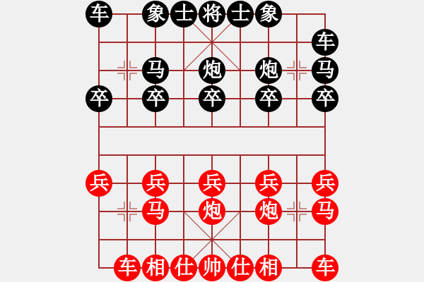 象棋棋譜圖片：十番戰(zhàn)第3局郝濤先負(fù)馮海軍 - 步數(shù)：10 