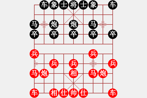 象棋棋譜圖片：低調(diào)華麗[503372658] -VS- 草原孤狼[443606131] - 步數(shù)：10 