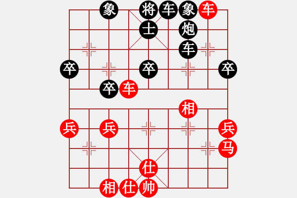 象棋棋譜圖片：中國狙擊手(3段)-勝-烏金中槍劉(2段) - 步數(shù)：40 