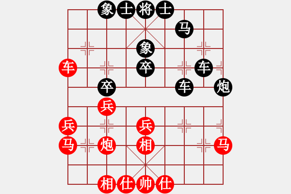 象棋棋譜圖片：利州區(qū) 張繼文 負(fù) 劍閣縣 梁政剛 - 步數(shù)：40 