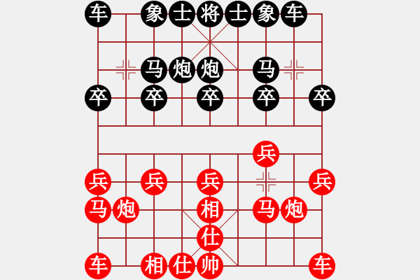 象棋棋譜圖片：第20屆五羊杯胡榮華對呂欽 - 步數(shù)：10 