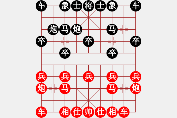 象棋棋譜圖片：2015年溫州市甌海區(qū)三洋三小第5節(jié)象棋節(jié)比賽陳英杰先勝袁建雄 - 步數(shù)：10 