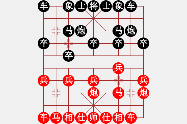 象棋棋譜圖片：9456局 A40-起馬局-旋九專雙核-大師 紅先和 小蟲(chóng)引擎24層 - 步數(shù)：10 