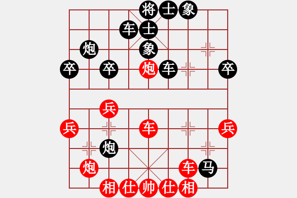 象棋棋譜圖片：棋局探索(6段)-負(fù)-斧頭幫大哥(4段) - 步數(shù)：40 