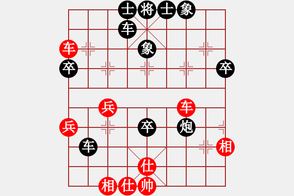 象棋棋譜圖片：初學(xué)者之一(4段)-負(fù)-琴瑟琵琶王(4段) - 步數(shù)：60 