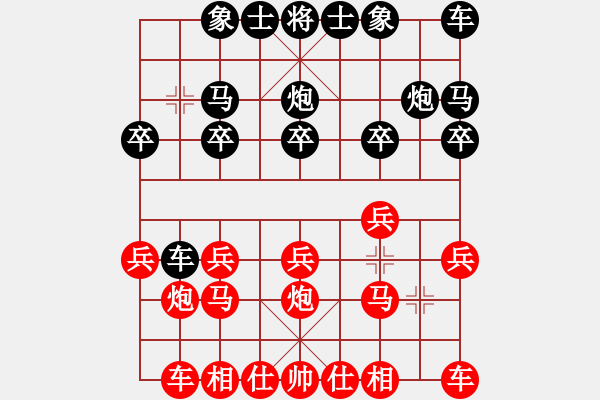 象棋棋譜圖片：劉勝 先負 劉奕達 - 步數(shù)：10 