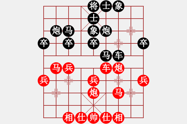 象棋棋譜圖片：takkea(2段)-負(fù)-maihoapho(2段) - 步數(shù)：30 