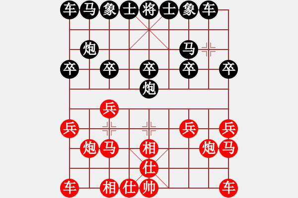 象棋棋譜圖片：王老虎(4r)-負(fù)-qweui(5r) - 步數(shù)：10 