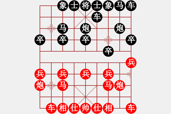 象棋棋譜圖片：灝十五(9級(jí))-勝-橘子汁(8級(jí)) - 步數(shù)：10 