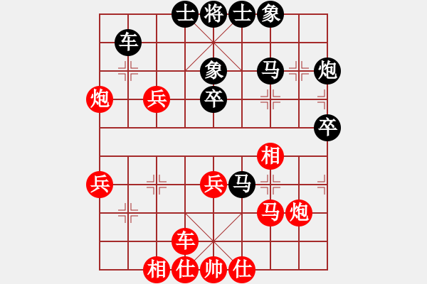 象棋棋譜圖片：灝十五(9級(jí))-勝-橘子汁(8級(jí)) - 步數(shù)：40 