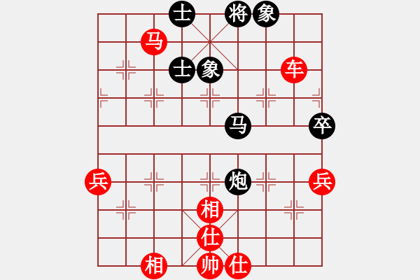 象棋棋譜圖片：橫才俊儒[292832991] -VS- 大灰狼[1346984262] - 步數(shù)：60 