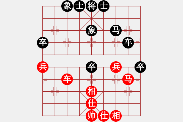 象棋棋譜圖片：什邡棋院將(4段)-和-四平反宮馬(6段) - 步數(shù)：60 