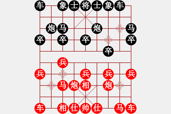 象棋棋譜圖片：弈林精華棋藝社 弈林精華壹號 先勝 漂泊安徽人 - 步數(shù)：10 