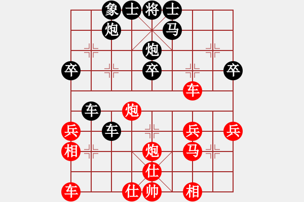 象棋棋譜圖片：Phuong An Ngu Luc Phao.Hau X1-2.Tien M7.6 - 步數(shù)：42 