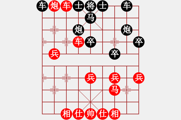 象棋棋譜圖片：2006年迪瀾杯弈天聯(lián)賽第二輪：寧津王小龍(1段)-勝-鶴城好漢風(fēng)(初級(jí)) - 步數(shù)：50 