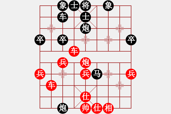 象棋棋譜圖片：2019.3.24.5評測先勝8-1順炮緩開車 - 步數(shù)：40 