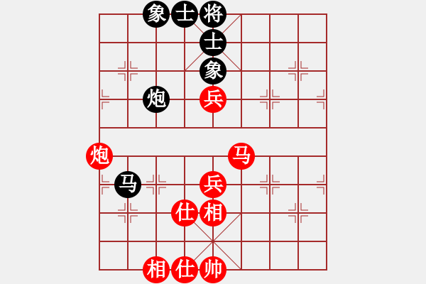 象棋棋譜圖片：深圳中國銀行 洪智 勝 廣東御圣 李禹 - 步數(shù)：80 