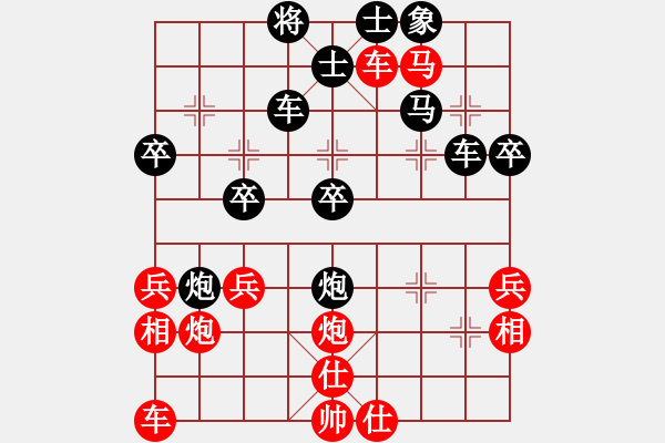 象棋棋譜圖片：【橘中秘】之“屏風(fēng)馬破當(dāng)頭炮著法” - 步數(shù)：36 