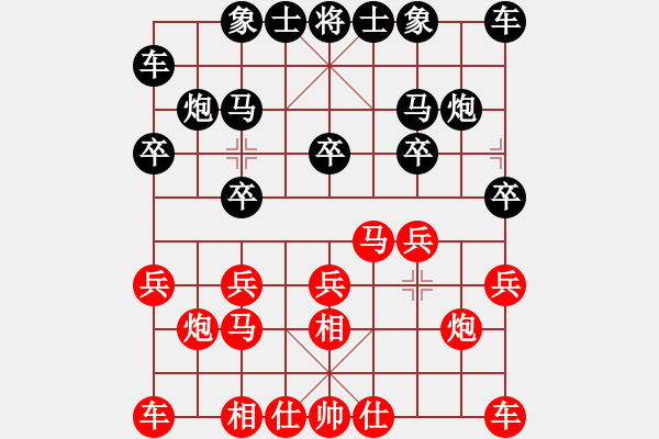 象棋棋譜圖片：品茗戒酒令(月將)-和-來二砍三(日帥) - 步數(shù)：10 