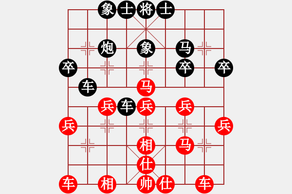 象棋棋譜圖片：feir 初戀的萌芽 - 步數(shù)：34 