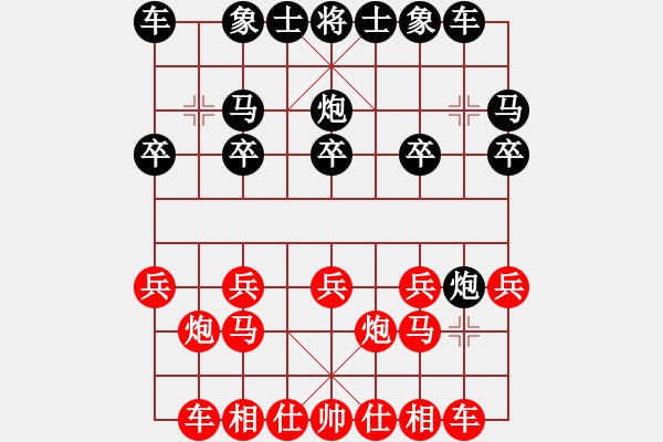 象棋棋譜圖片：河海 倪金凱 先勝 南大 吳紫航 - 步數(shù)：10 