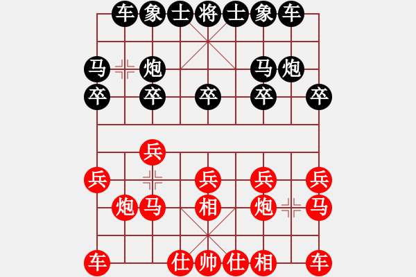 象棋棋譜圖片：真正硬漢(至尊)-勝-怕不怕(日帥) - 步數(shù)：10 