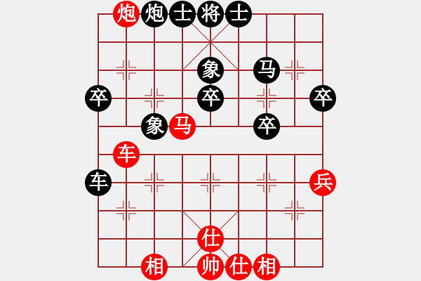 象棋棋譜圖片：龍城撞緣郎(7段)-負(fù)-散眼子(7段) - 步數(shù)：50 