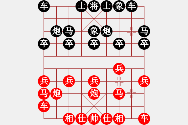 象棋棋譜圖片：dxcsf 彩棋沒捷徑[2651662327] 勝 ten [1154698636] 0分＋90秒 - 步數(shù)：10 