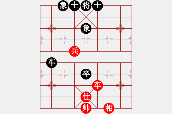 象棋棋譜圖片：漁樵居士(6段)-和-一步千舍(5段) - 步數：100 