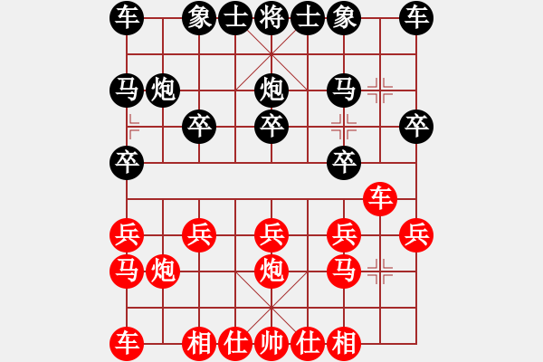 象棋棋譜圖片：天狼 先負(fù) 玄機(jī)逸士.pgn - 步數(shù)：10 