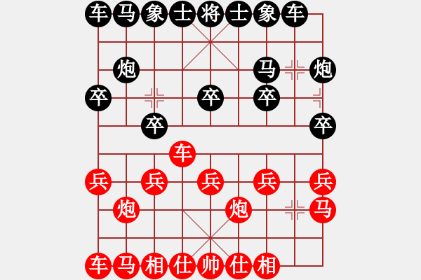 象棋棋譜圖片：白云散人紅先和回首 - 步數(shù)：10 