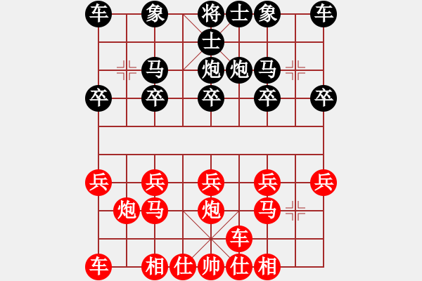 象棋棋譜圖片：玄機(jī)逸士 先勝 老馬 - 步數(shù)：10 