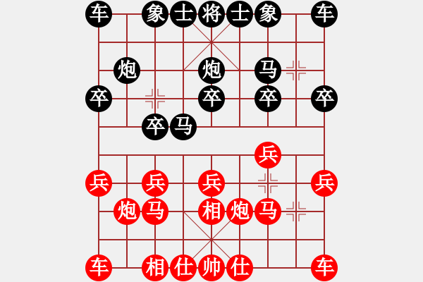 象棋棋譜圖片：楊軍良(7弦)-負(fù)-猛虎(9星) - 步數(shù)：10 