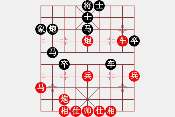 象棋棋譜圖片：營口稻草人(5段)-勝-九關(guān)神兵(1段) - 步數(shù)：40 