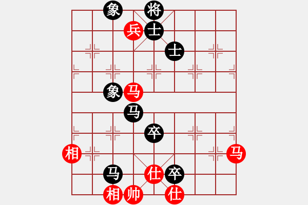 象棋棋谱图片：zjianliang(4段)-和-风中的遗憾(3段) - 步数：110 